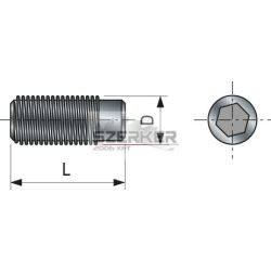 FR csavar M10x25