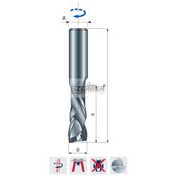 MEGSZŰNT Pro felsőmaró D:12x42 spirál