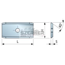 FR váltólapka 24x12x1,5 z:2