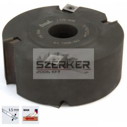 FR váltólapkás falcmaró d:125x50x40Z:2+4