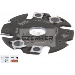 FR váltólapkás lamelló d:100x4x22  Z:4+4