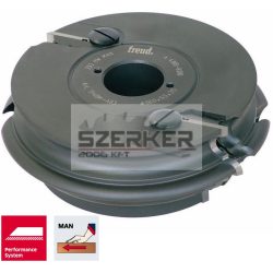 Többprofilos marófej D:160 B:55 d:35(50) Z:2