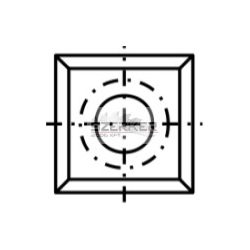 TG váltólapka 14x14x1,2 z:4