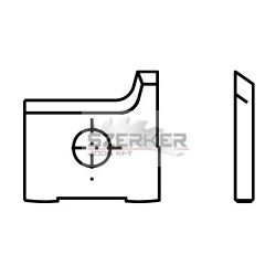 TG váltólapka 15x14,5x2 R:2