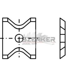 TG váltólapka 13x16x2 T04F