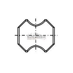 TG váltólapka 12,7x12,7x3,2 R:2