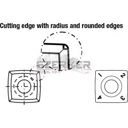 TG váltólapka 15x15x2,5 T10MG R:150 23013320